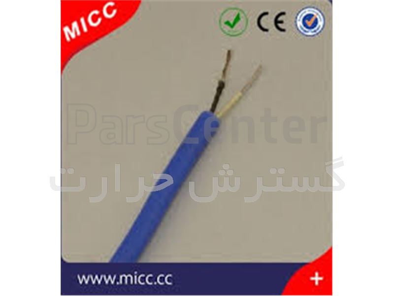 سیم رابط سیلیکنی اروپایی و تایوانی و چینی ترموکوپل تیپ j
