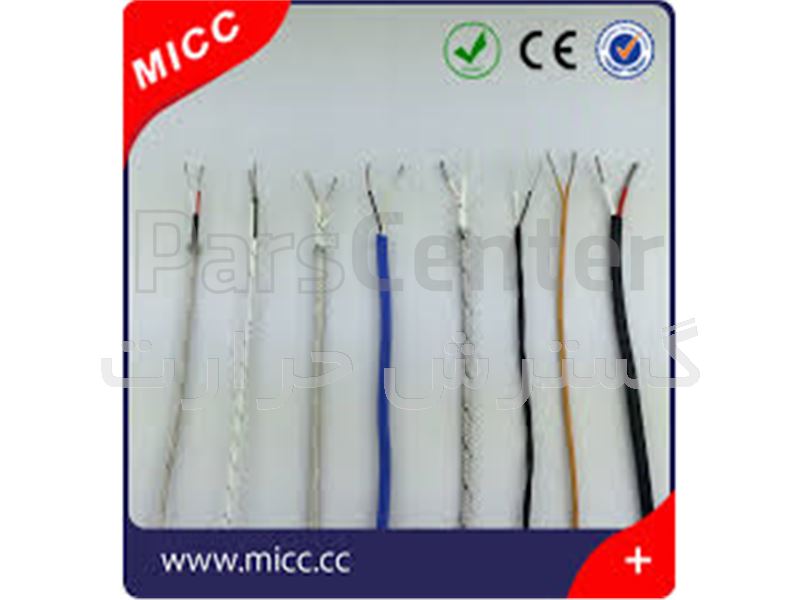 سیم رابط سیلیکنی اروپایی و تایوانی و چینی ترموکوپل تیپ j